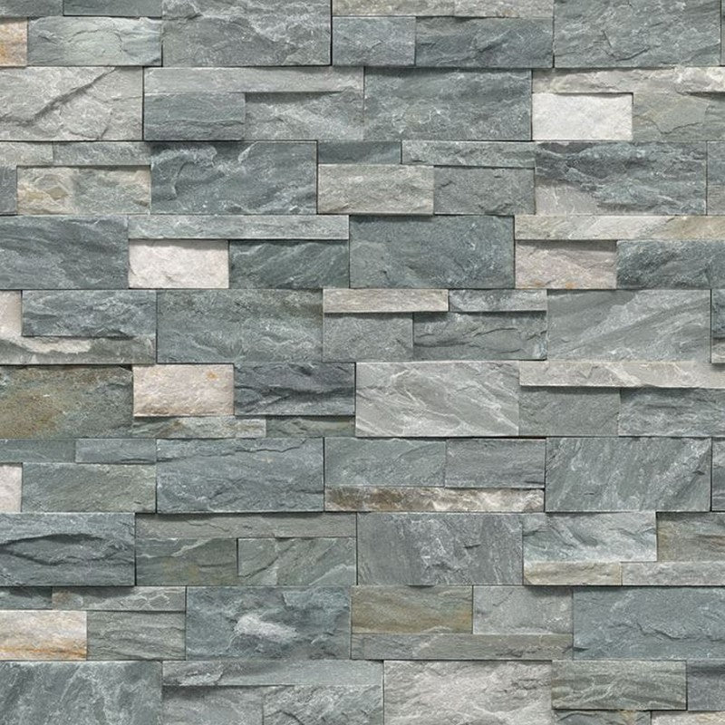 MS International Rockmount 9" x 24" Quartzite Stacked Stone Panel