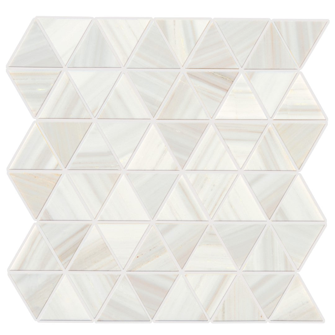 Daltile Pietra Divina 12" x 12" Rectified Mixed Natural Stone 2" Triangle Mosaic