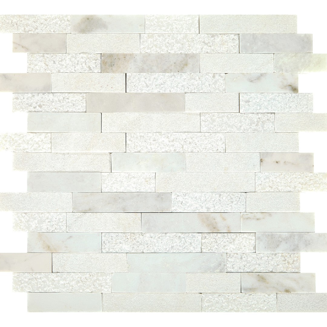 Daltile Minute Mosaix 12" x 13" Natural Stone Random Linear Mosaic