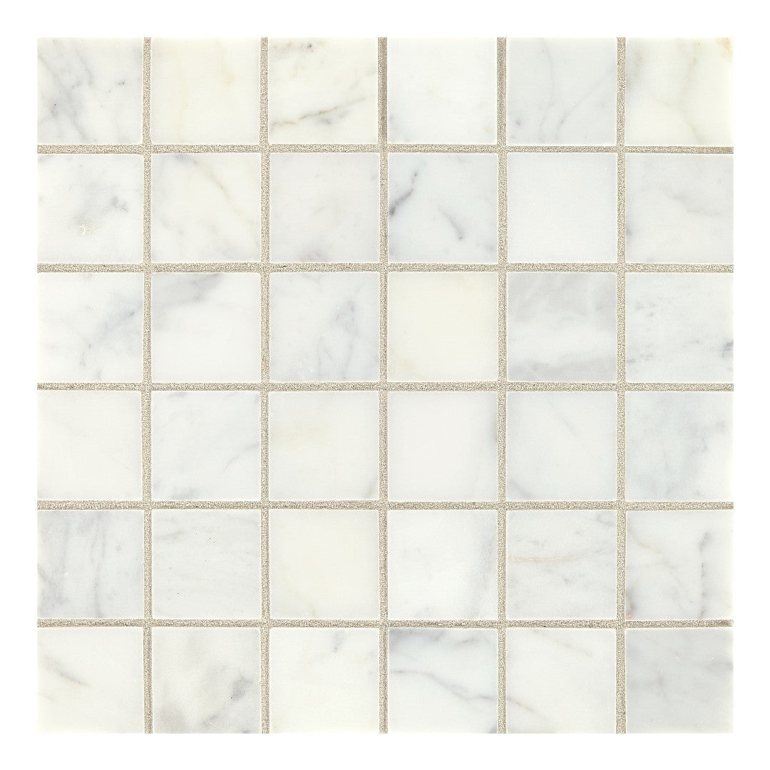 Daltile Natural Stone Marble 12" x 12" Honed 2" Straight Joint Mosaic