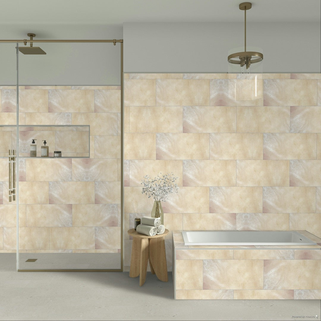 Daltile Natural Stone Marble 12" x 24" Honed Tile