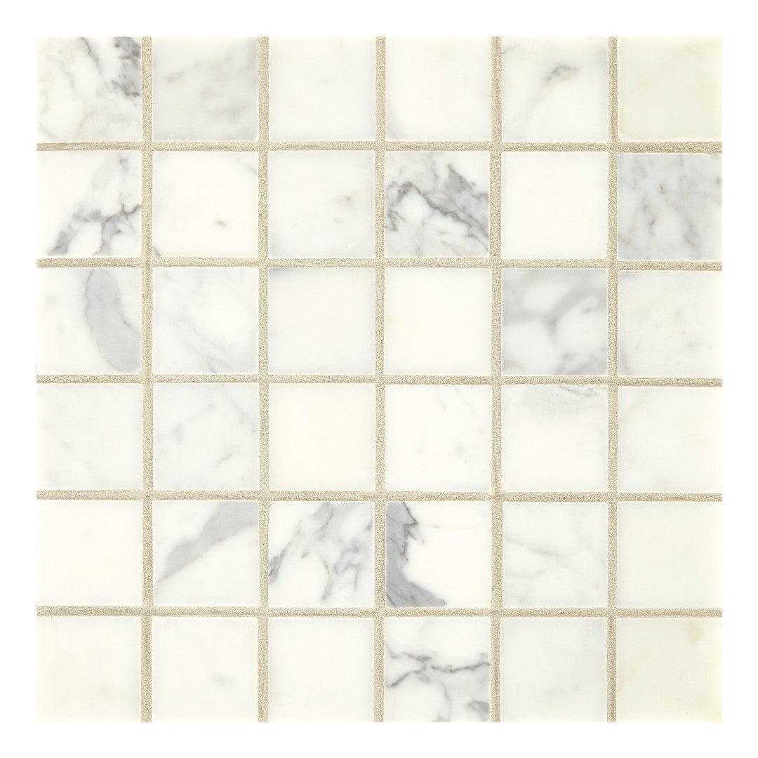 Daltile Natural Stone Marble 12" x 12" Honed 2" Straight Joint Mosaic