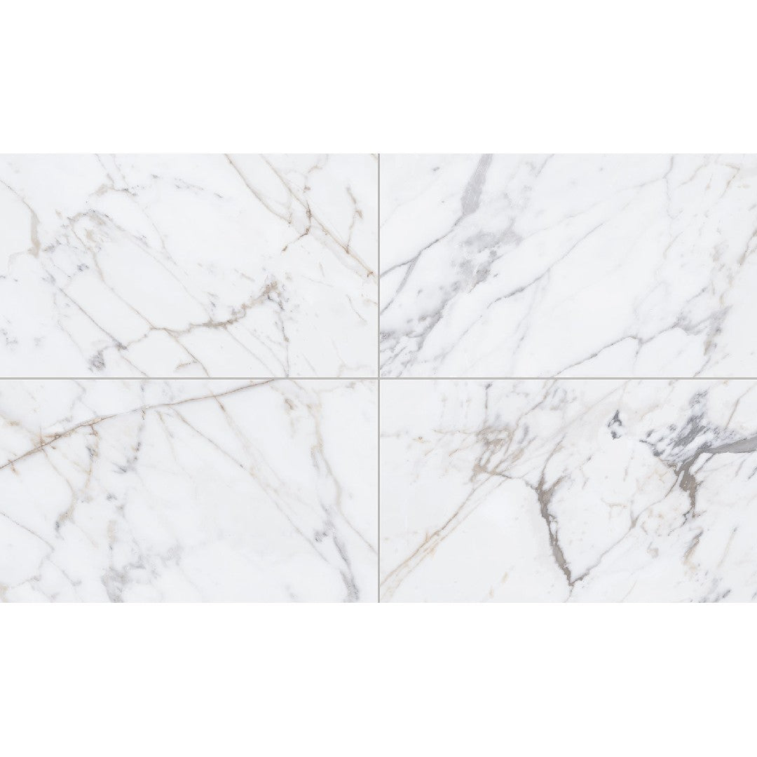 Daltile Marble Attache Lavish 12" x 24" Rectified Matte Porcelain Floor Tile