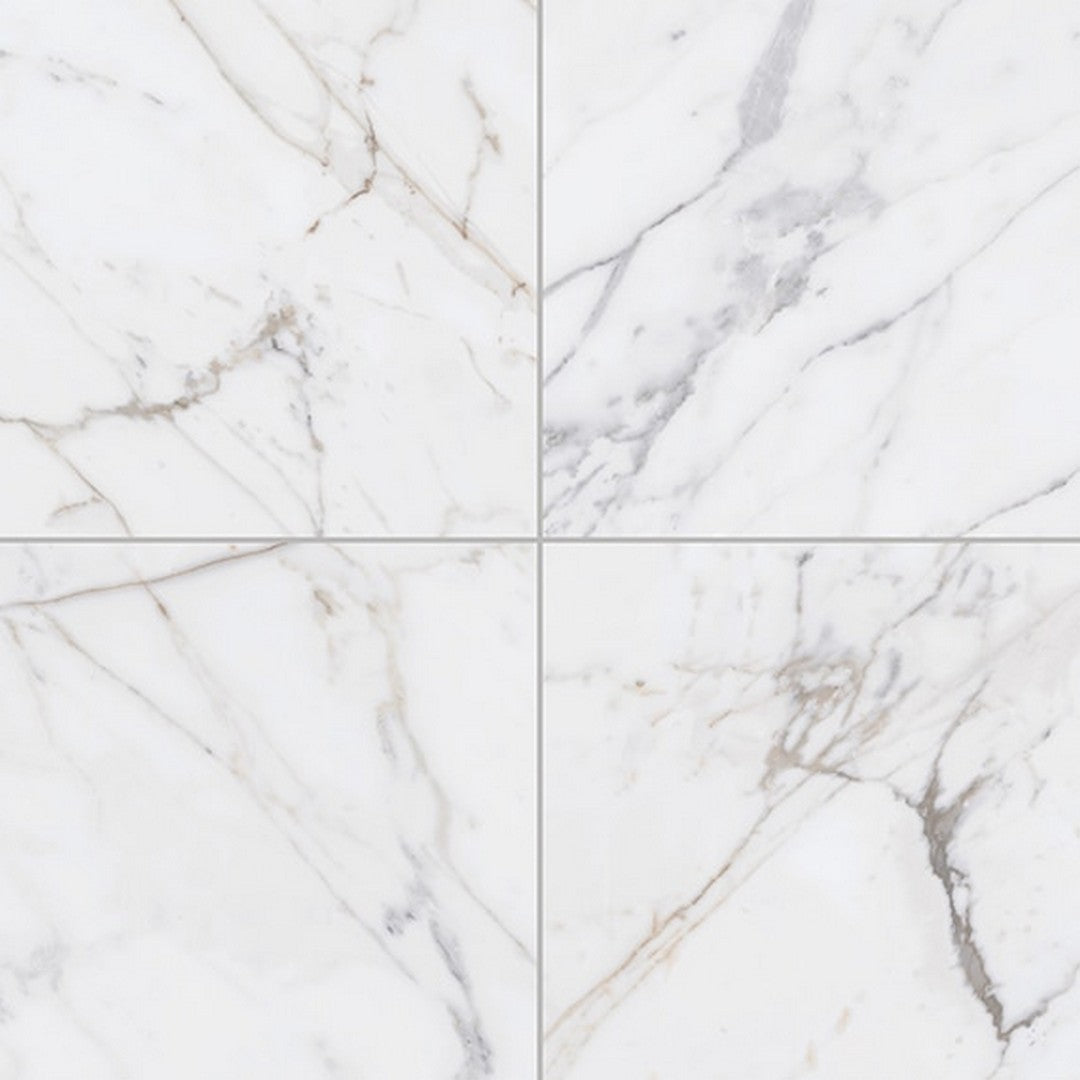 Daltile Marble Attache Lavish 32" x 32" Rectified Polished Porcelain Floor Tile