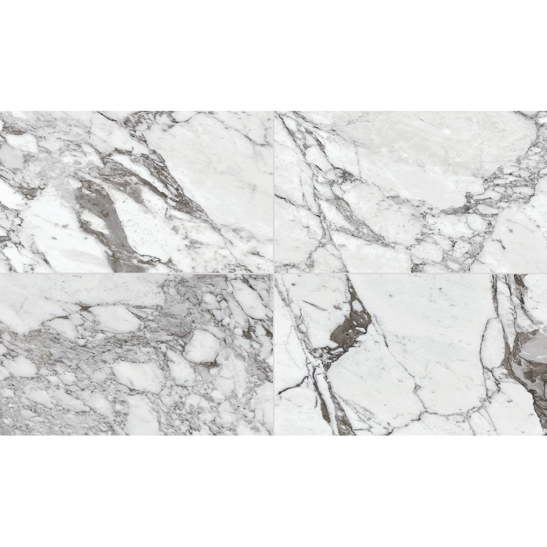 Daltile Marble Attache Lavish 12" x 24" Rectified Polished Porcelain Floor Tile