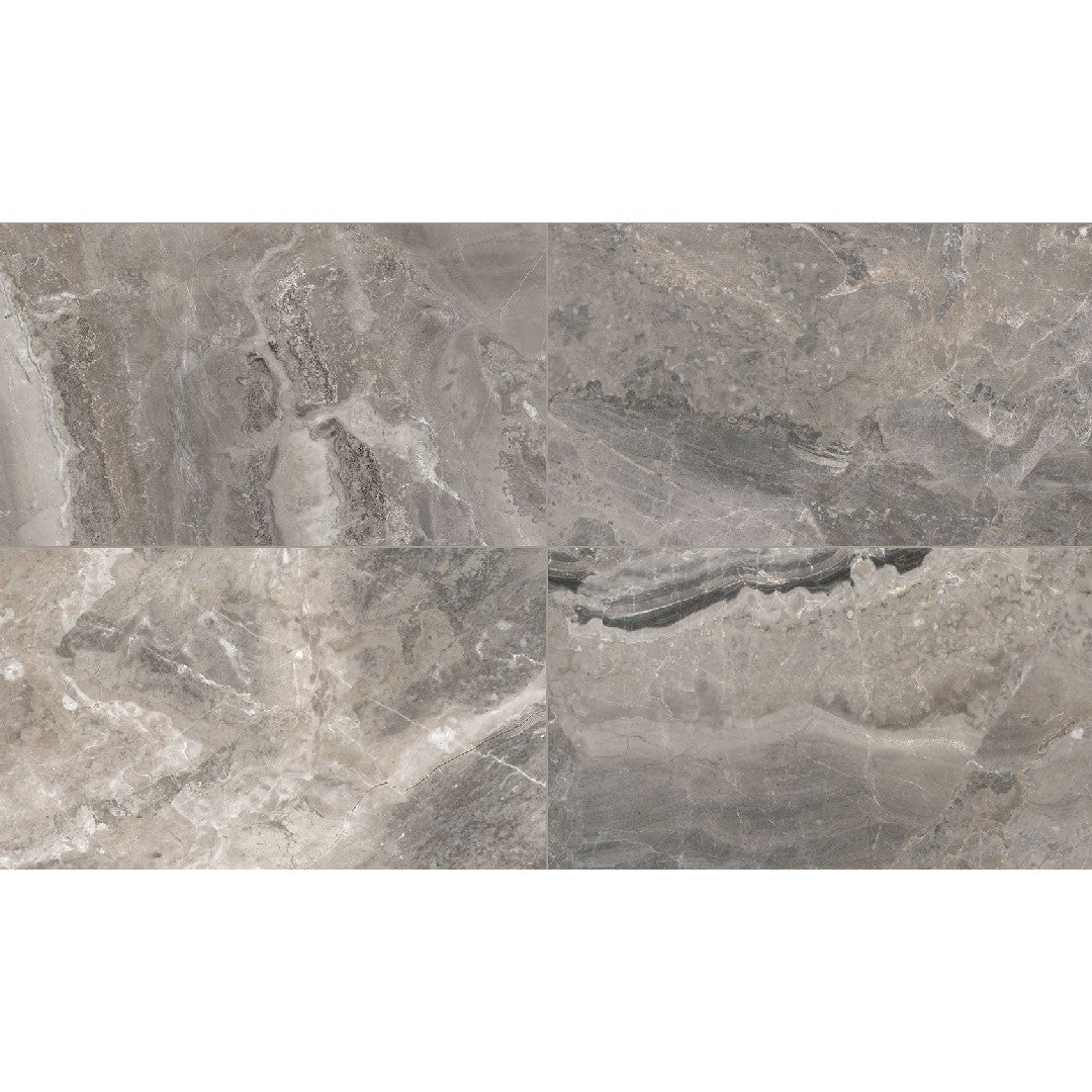 Daltile Marble Attache 24" x 48" Rectified Polished Porcelain Floor Tile