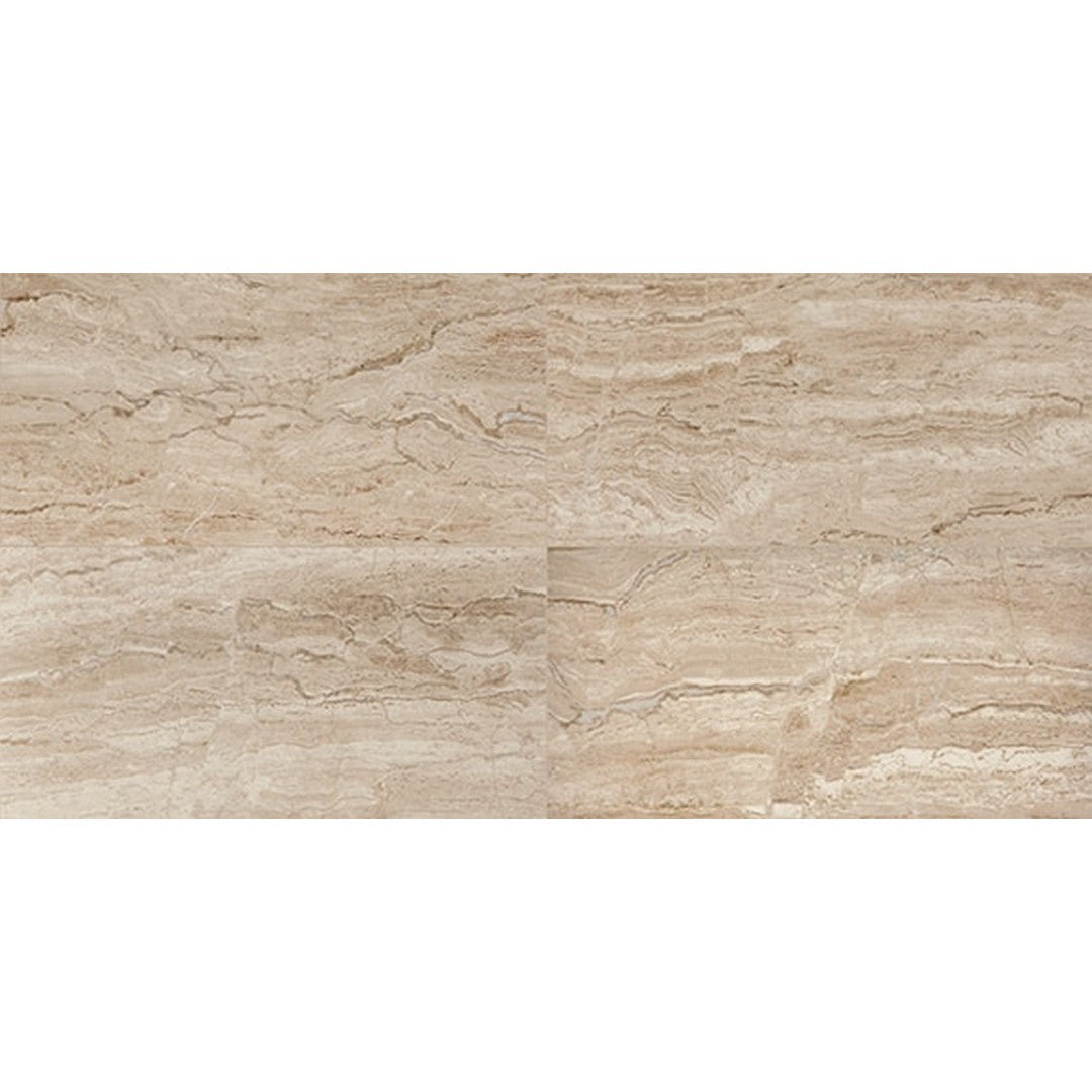 Daltile Marble Attache 12" x 24" Rectified Satin Porcelain Floor Tile