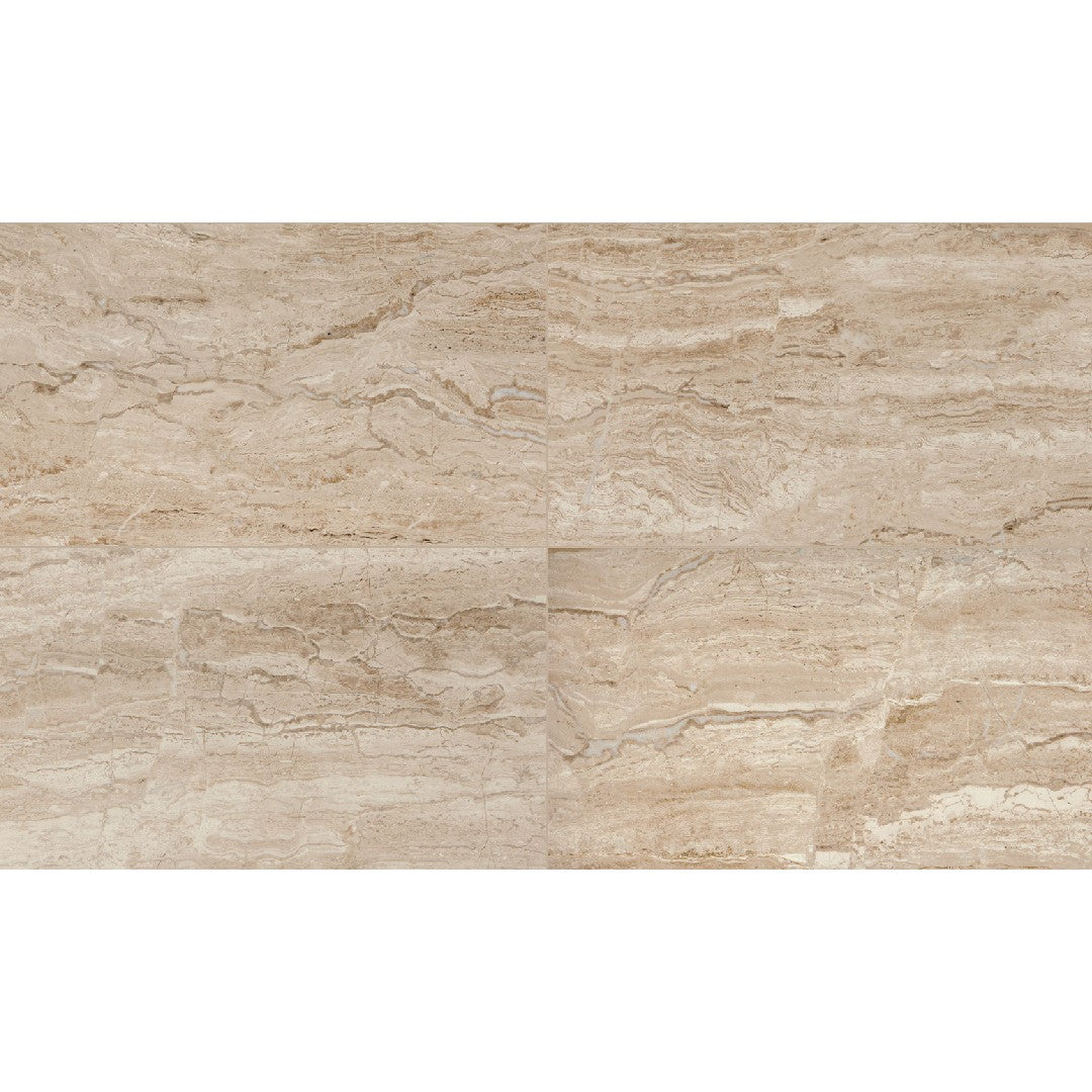 Daltile Marble Attache 12" x 24" Rectified Polished Porcelain Floor Tile