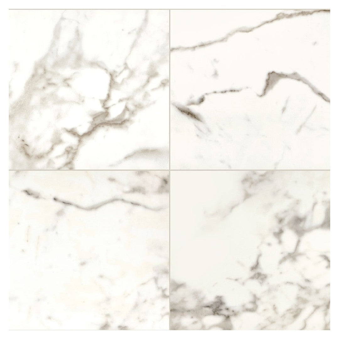 Daltile Marble Attache 24" x 24" Rectified Polished Porcelain Floor Tile