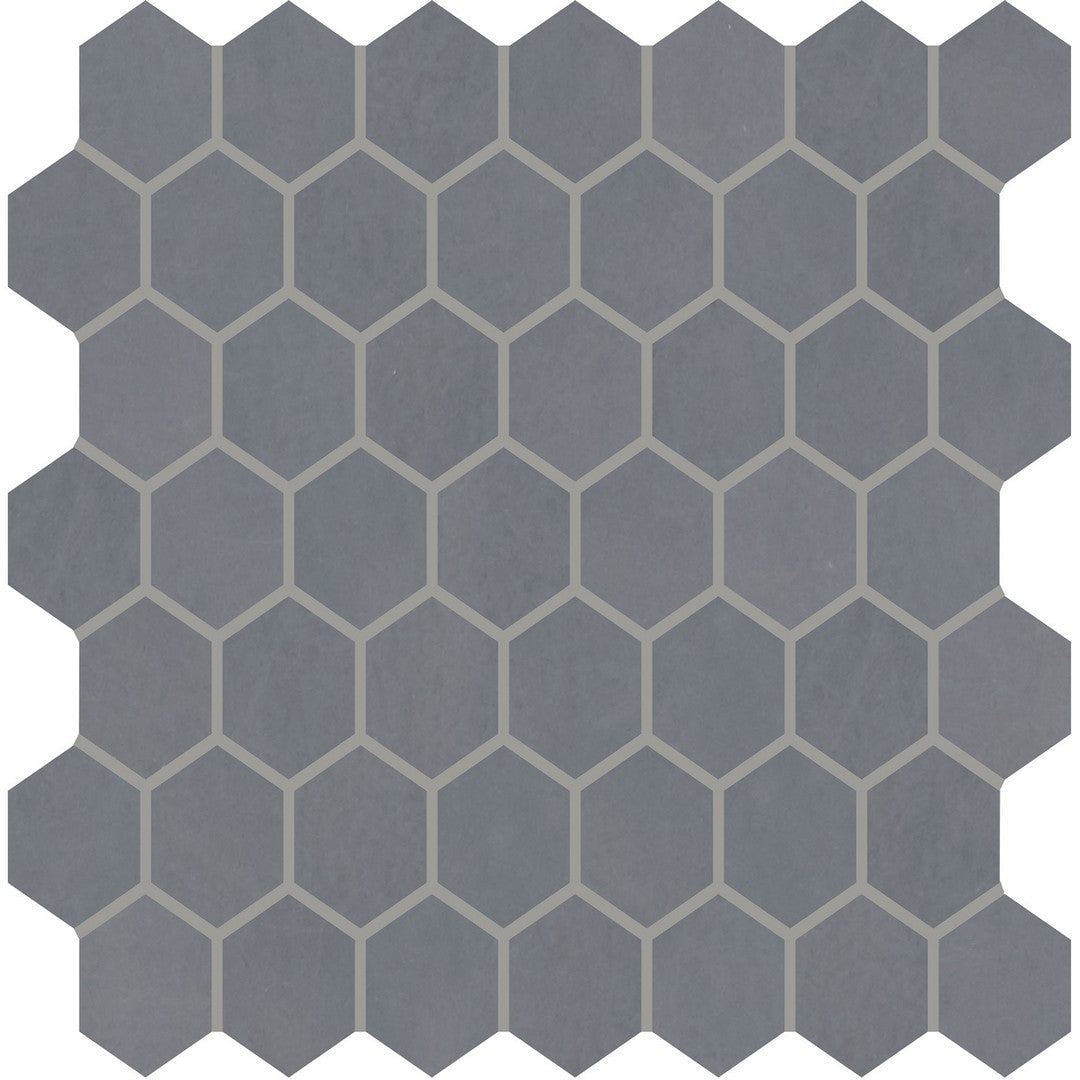 Marazzi Moroccan Concrete 12" x 14" Matte Porcelain Hexagon Mosaic