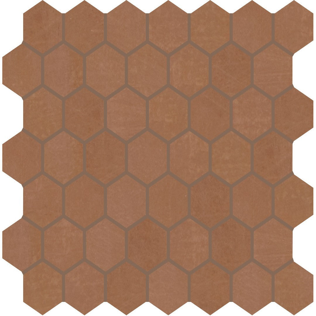 Marazzi Moroccan Concrete 12" x 14" Matte Porcelain Hexagon Mosaic