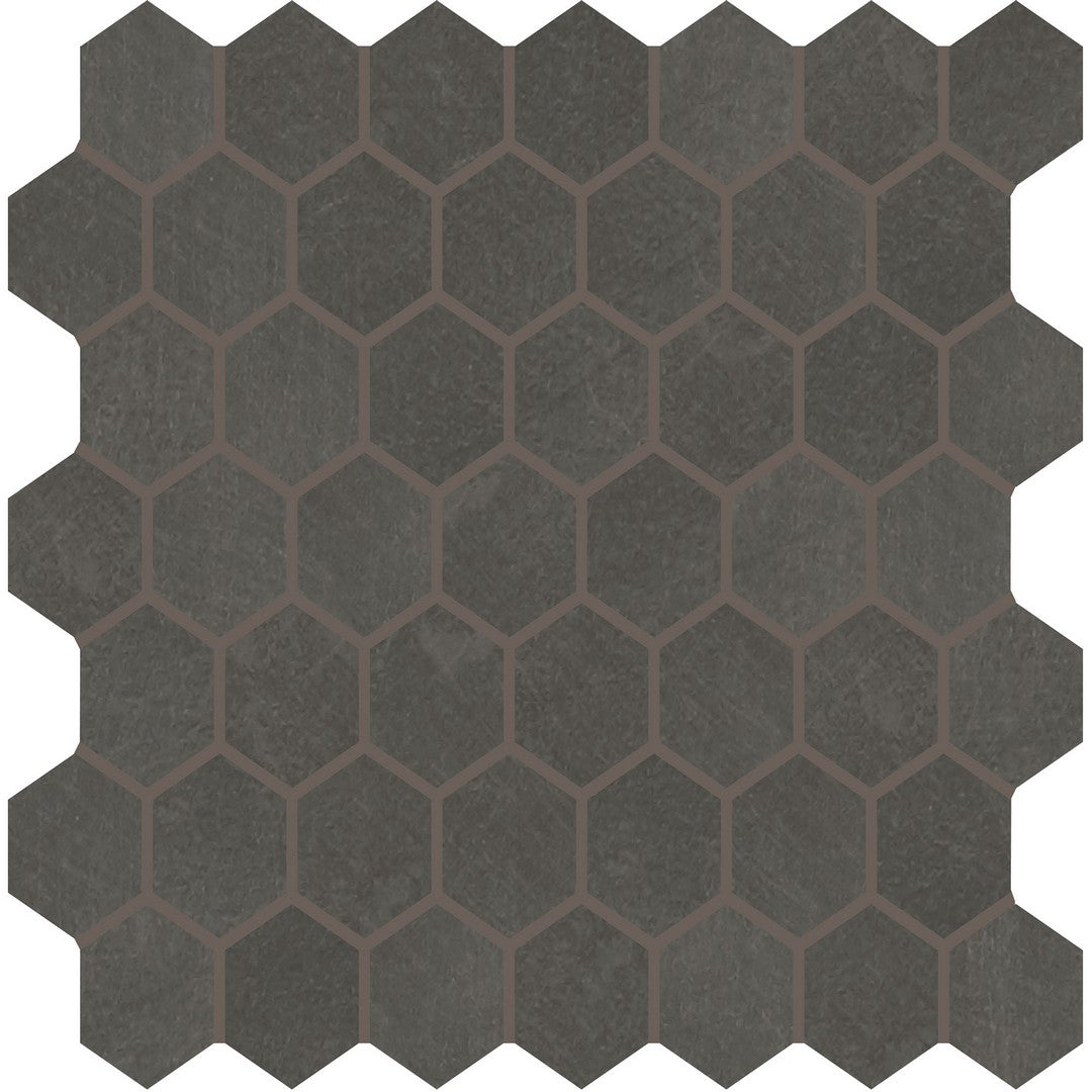 Marazzi Moroccan Concrete 12" x 14" Matte Porcelain Hexagon Mosaic