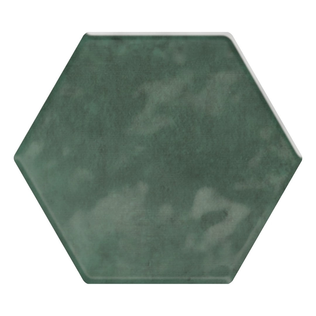 Daltile Mesmerist 4" x 4" Glossy Ceramic Hexagon Wall Tile