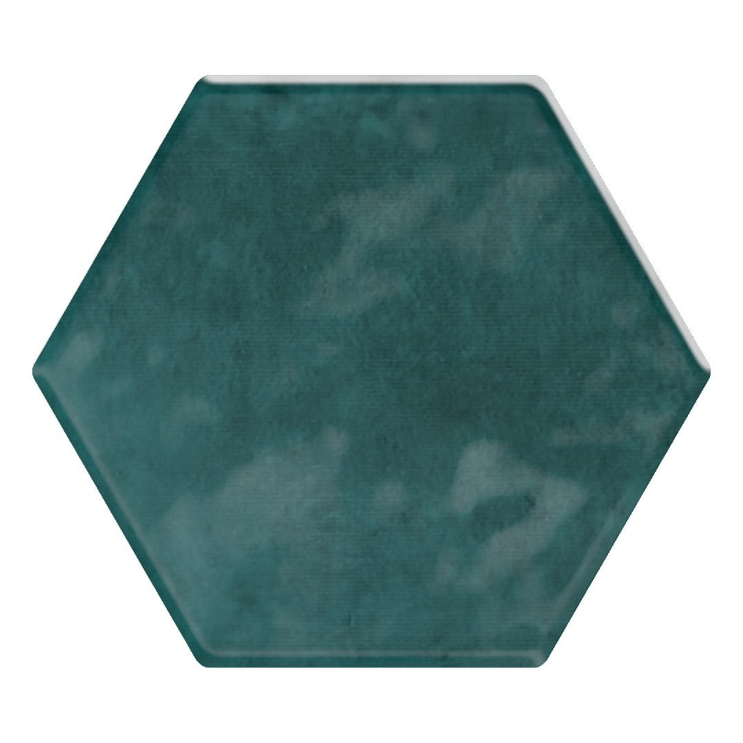 Daltile Mesmerist 4" x 4" Glossy Ceramic Hexagon Wall Tile