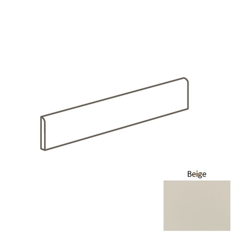 American Olean Minimum 4" x 24" Matte Porcelain Bullnose