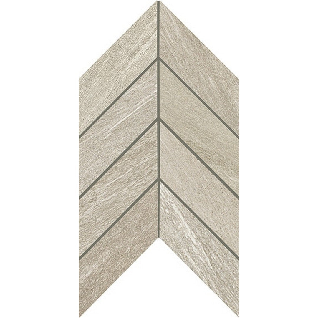 American Olean Montesano 7.44" x 14.44" Matte Porcelain Chevron Mosaic