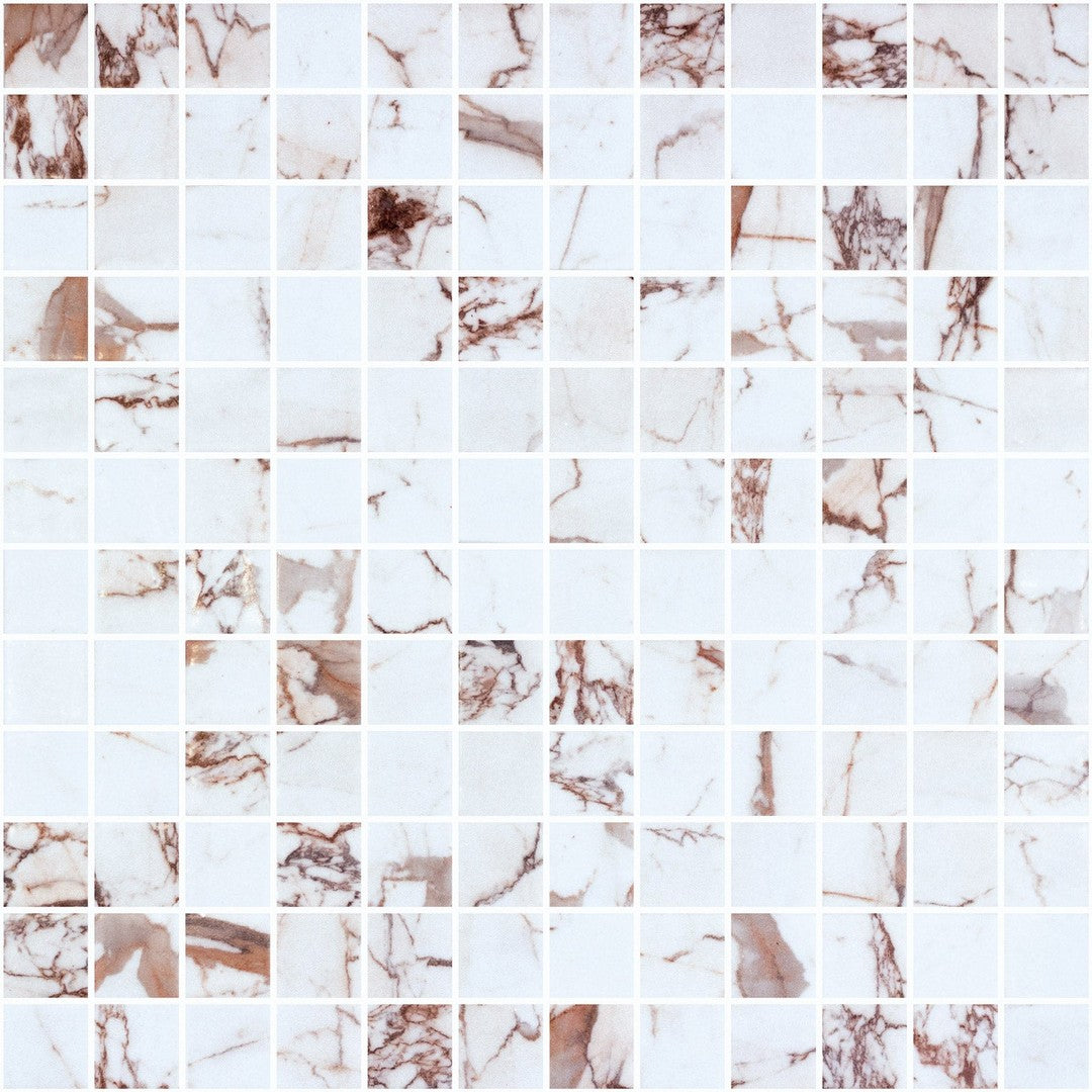 Ottimo Marmoreal 12" x 12" Matte Glass Square Mosaic