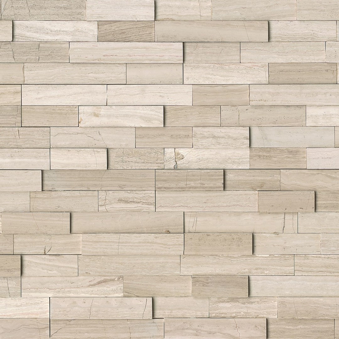 Bedrosians Marble Ashen Grey 6" x 24" Honed Ledger