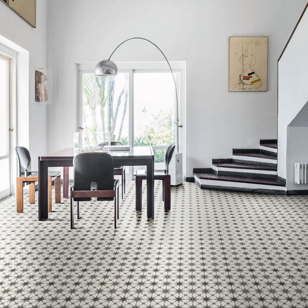 Marazzi D_Segni 8" x 8" Starlit Deco Matte Porcelain Tile