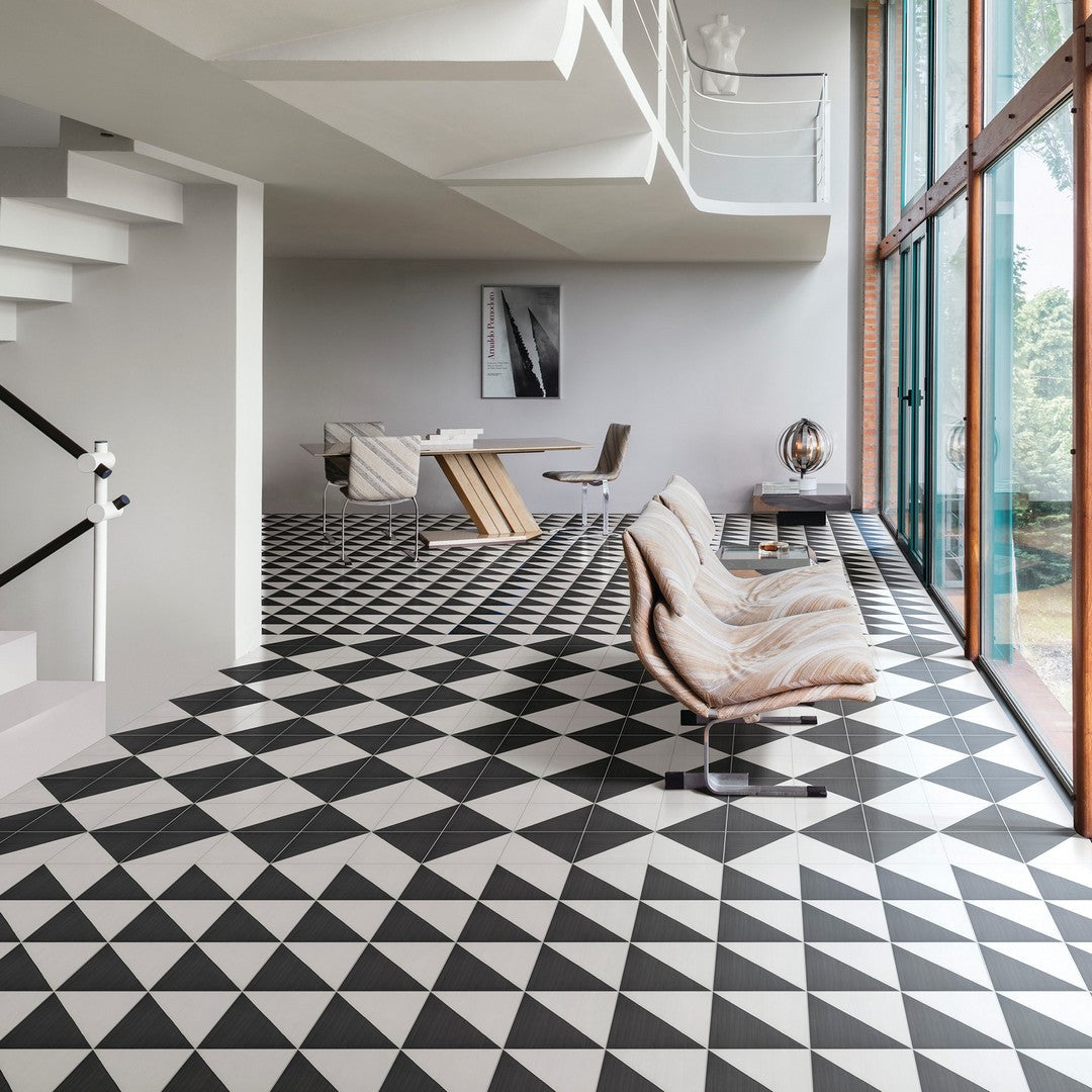 Marazzi Scenario 8" x 8" Matte Porcelain Triangle Deco Tile