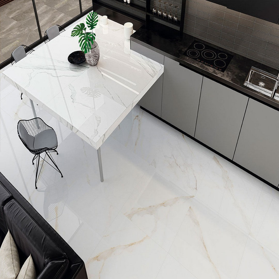 MS International Monza 35" x 35" Polished Porcelain Tile