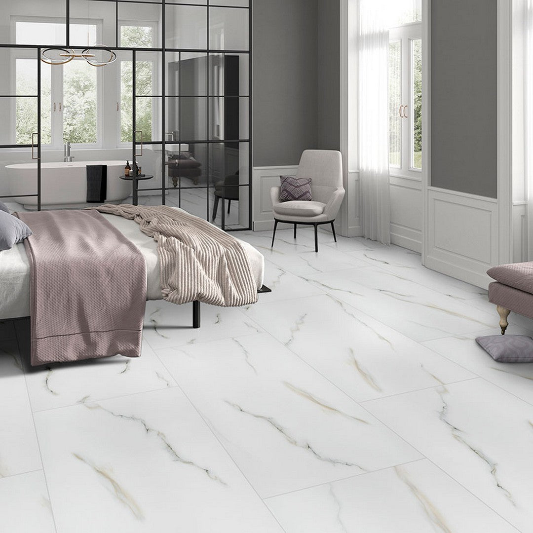 MS International Aria 12" x 24" Polished Porcelain Tile