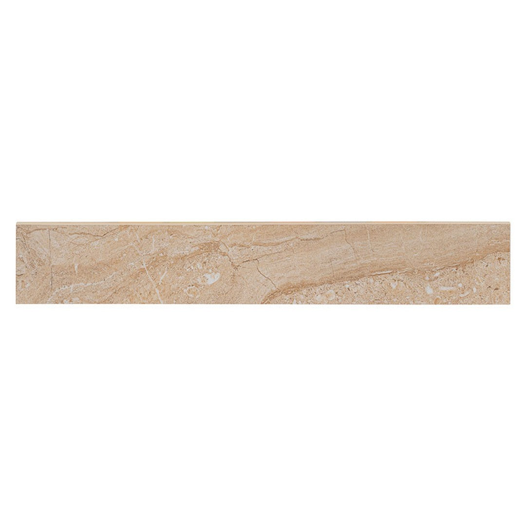 MS International Aria 3" x 18" Polished Porcelain Bullnose