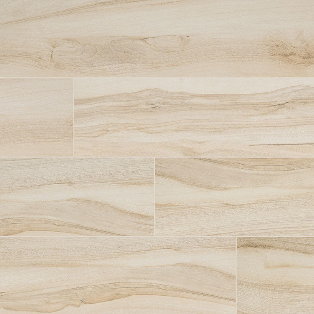 MS International Aspenwood 9" x 48" Matte Porcelain Tile