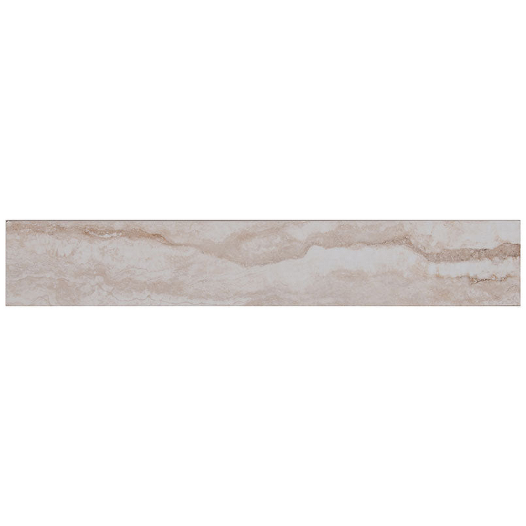 MS International Bernini 3" x 18" Polished Porcelain Bullnose