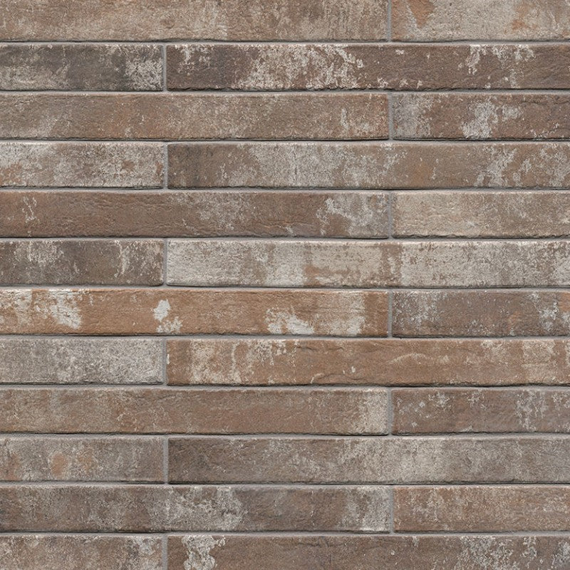 MS International Brickstone 2" x 18" Matte Porcelain Tile