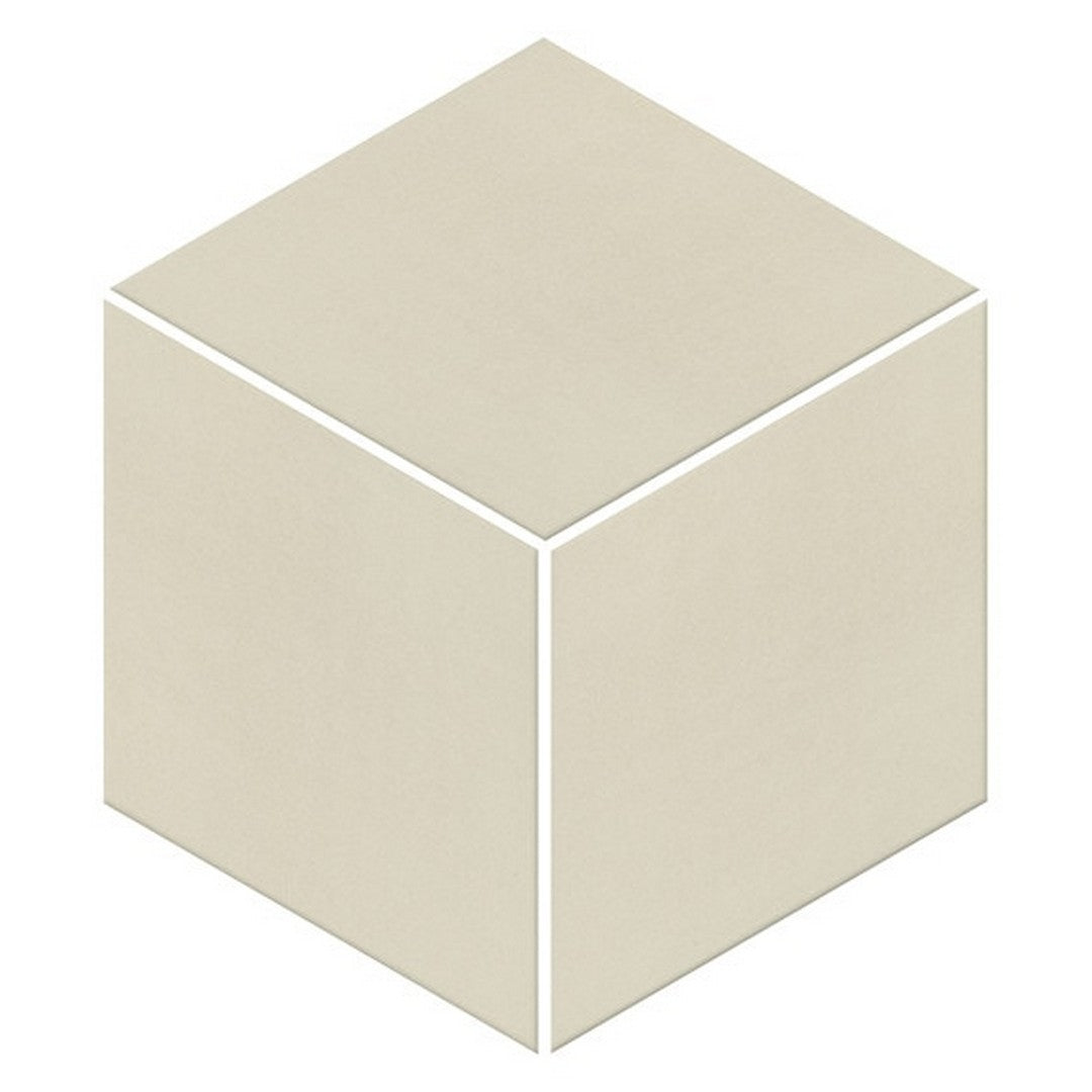 American Olean Neoconcrete 11.5" x 11.5" Matte Porcelain 3D Cube Mosaic