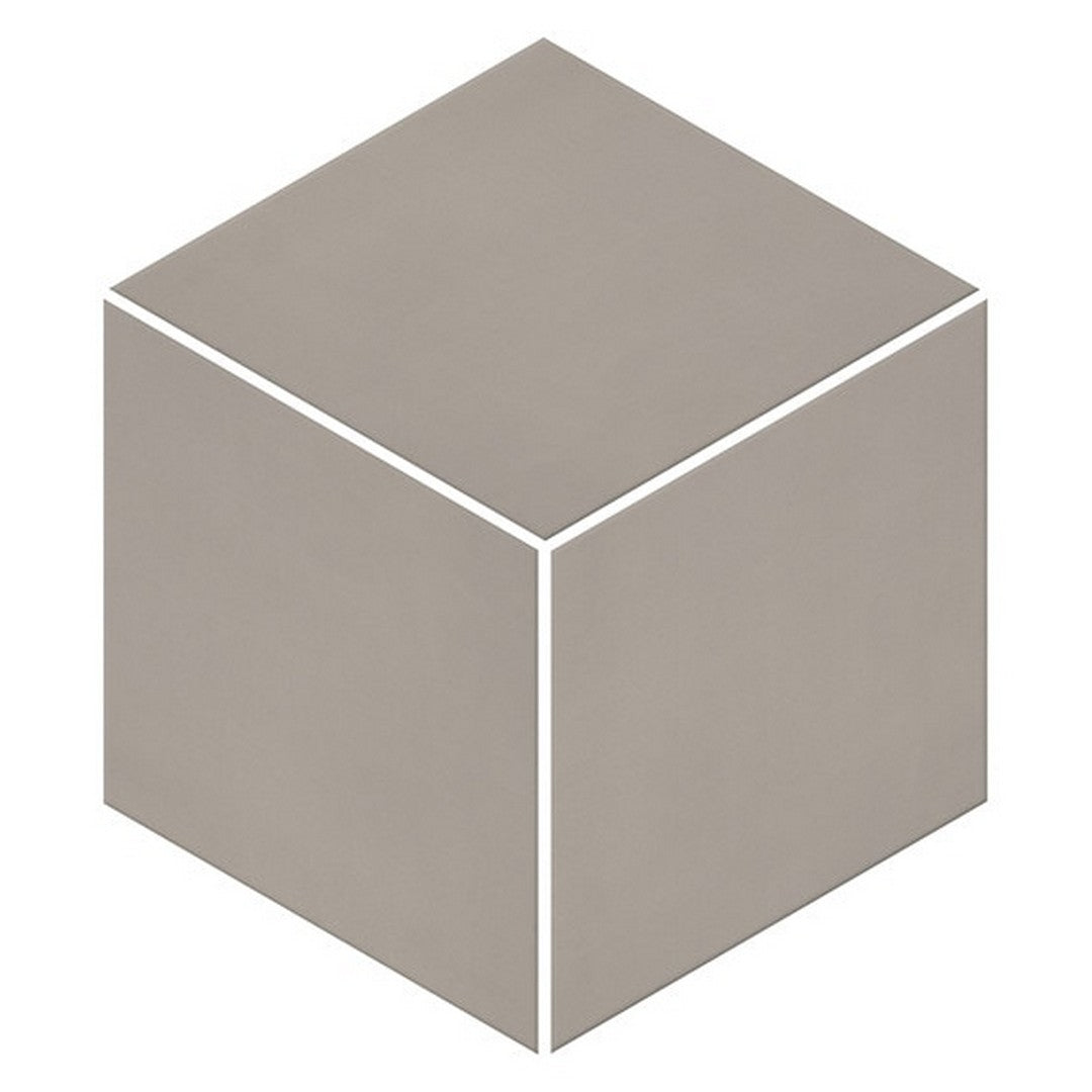 American Olean Neoconcrete 11.5" x 11.5" Matte Porcelain 3D Cube Mosaic