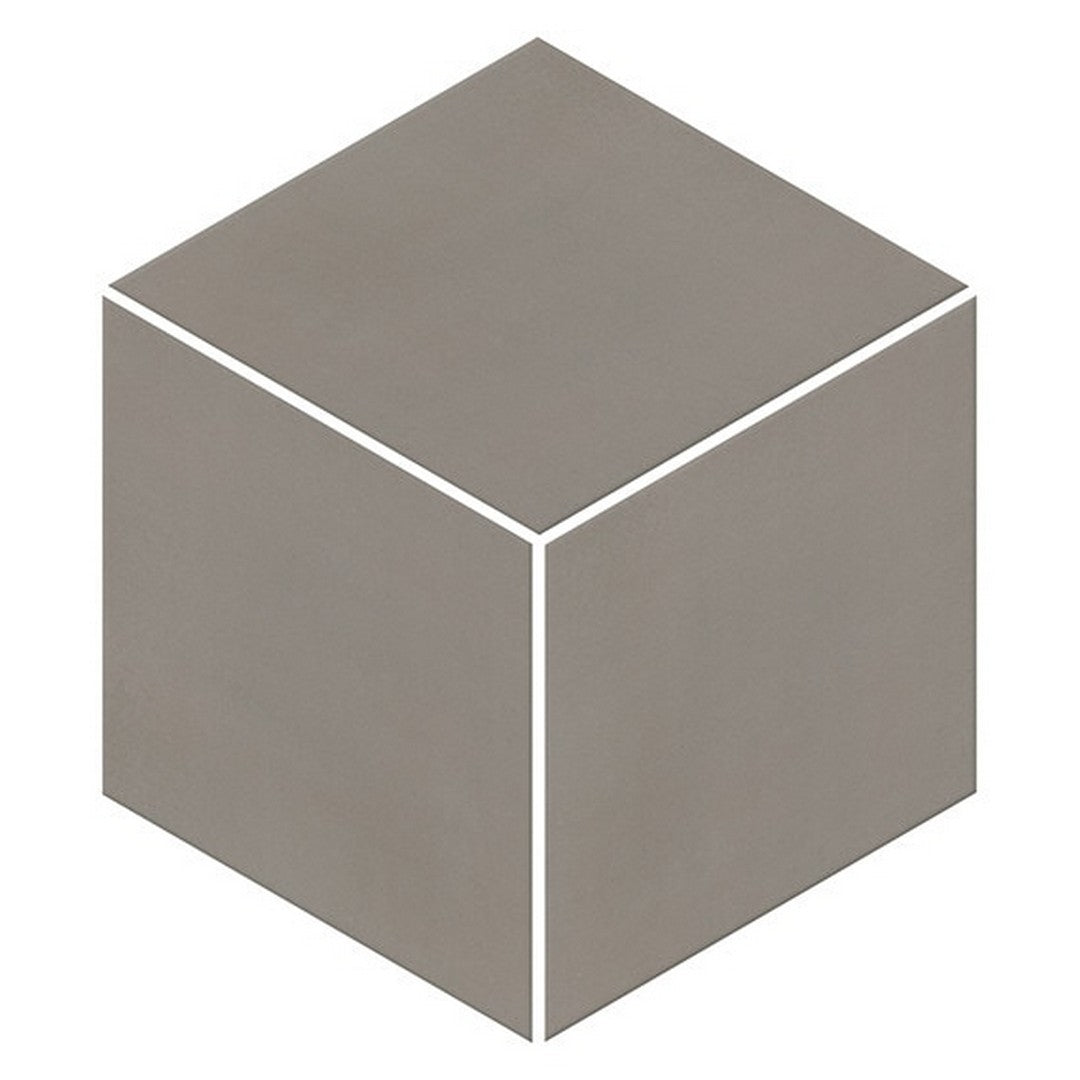 American Olean Neoconcrete 11.5" x 11.5" Matte Porcelain 3D Cube Mosaic