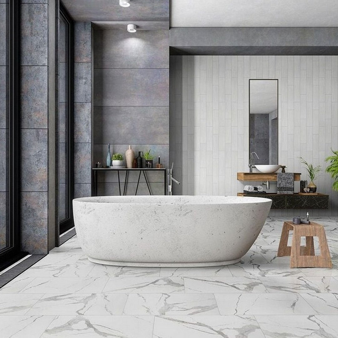 MS International Eden 12" x 24" Polished Porcelain Tile