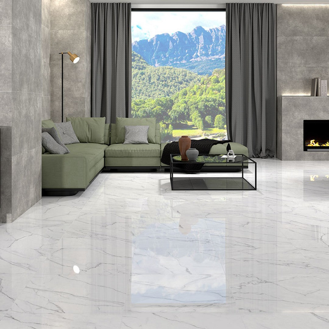 MS International Kaya 24" x 48" Polished Porcelain Glazed Tile