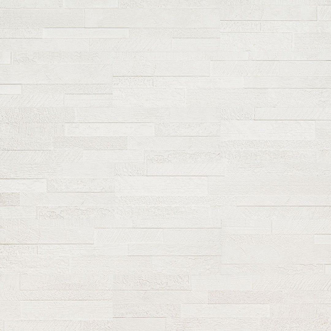 MS International Dekora Nora Ice 6" x 24" Matte Glazed Porcelain Stacked Ledgerstone Panel