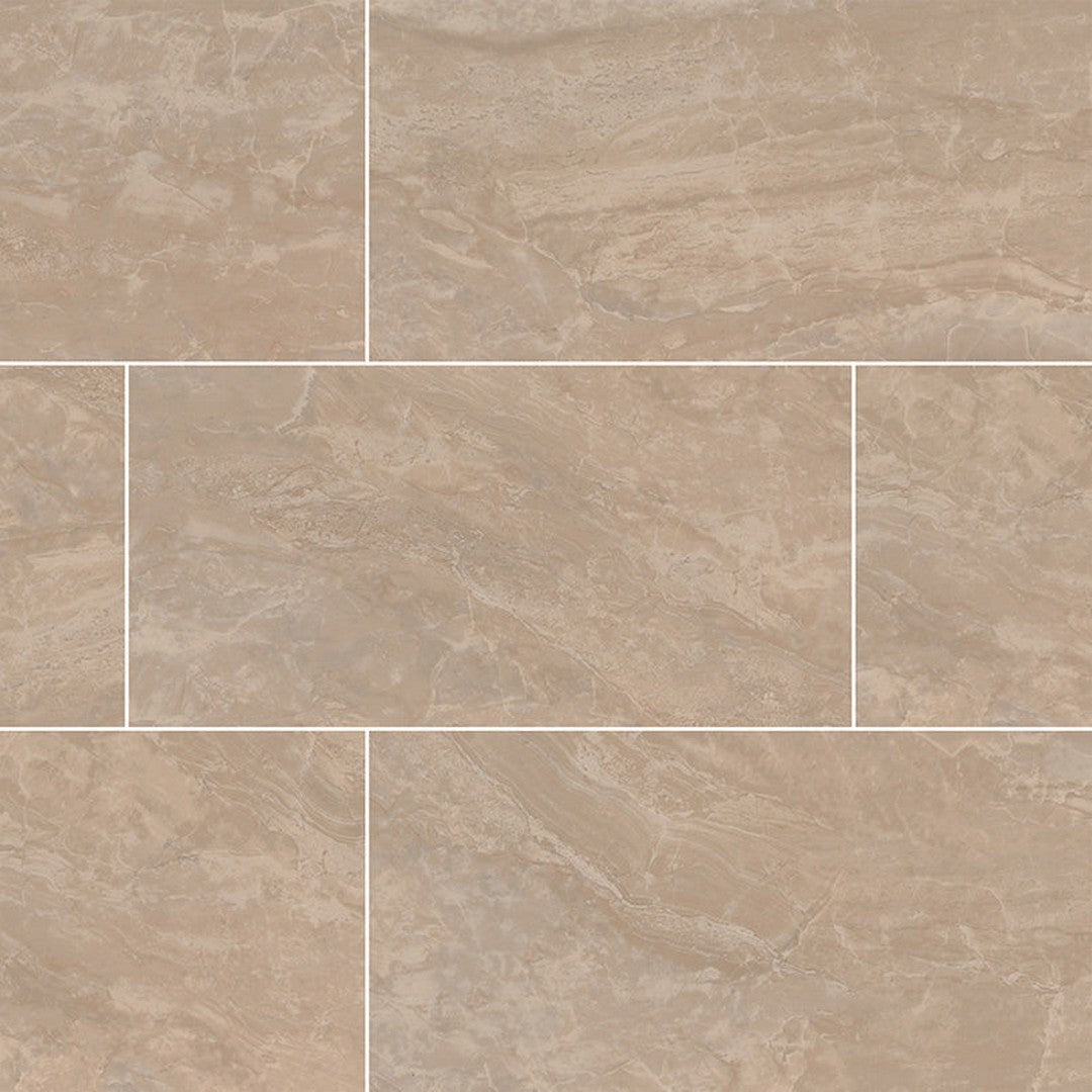 MS International Onyx 12" x 24" Matte Porcelain Tile