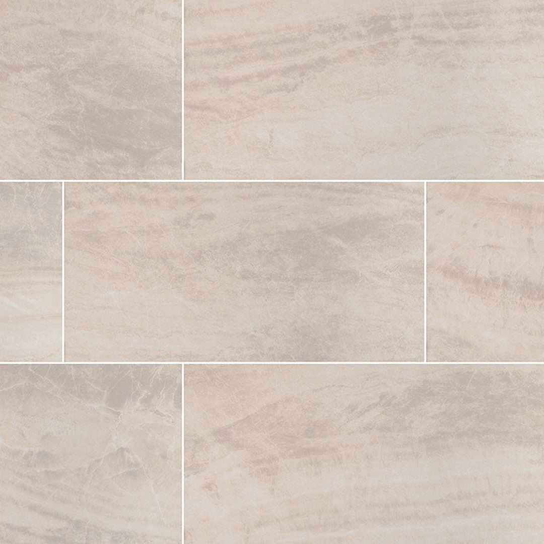 MS International Praia 12" x 24" Polished Porcelain Tile 10mm