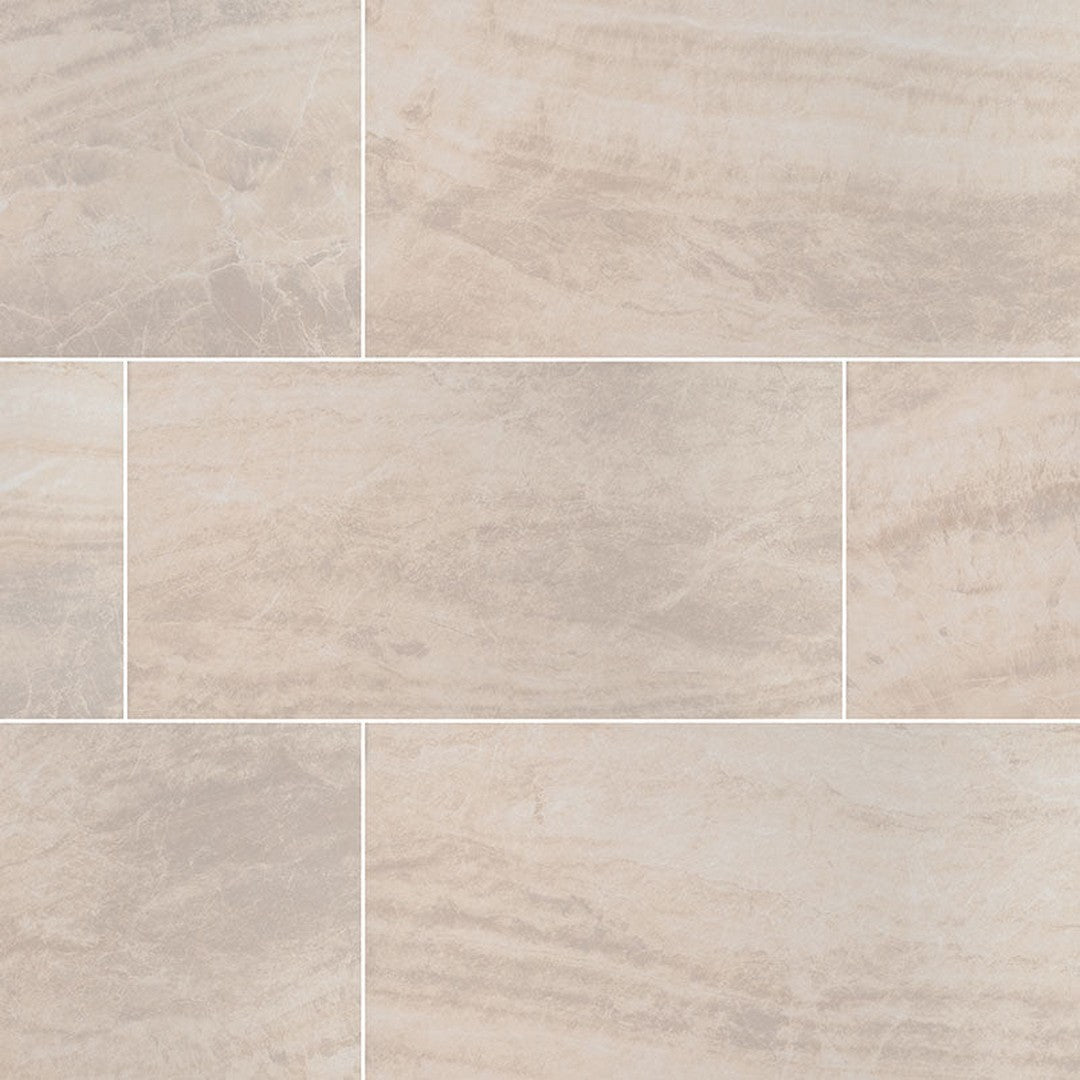 MS International Praia 24" x 48" Matte Porcelain Tile 10mm