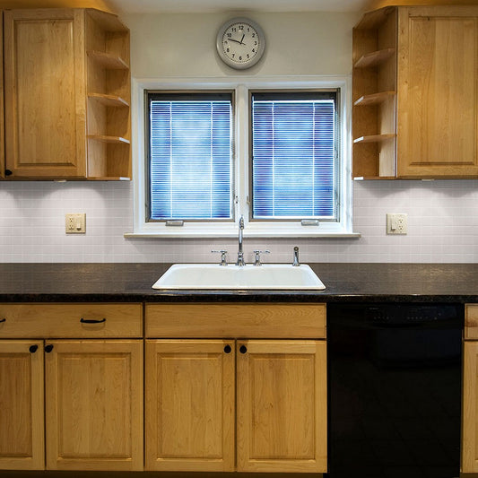 MS International Domino 12" x 12" Polished Porcelain 2x2 Mosaic