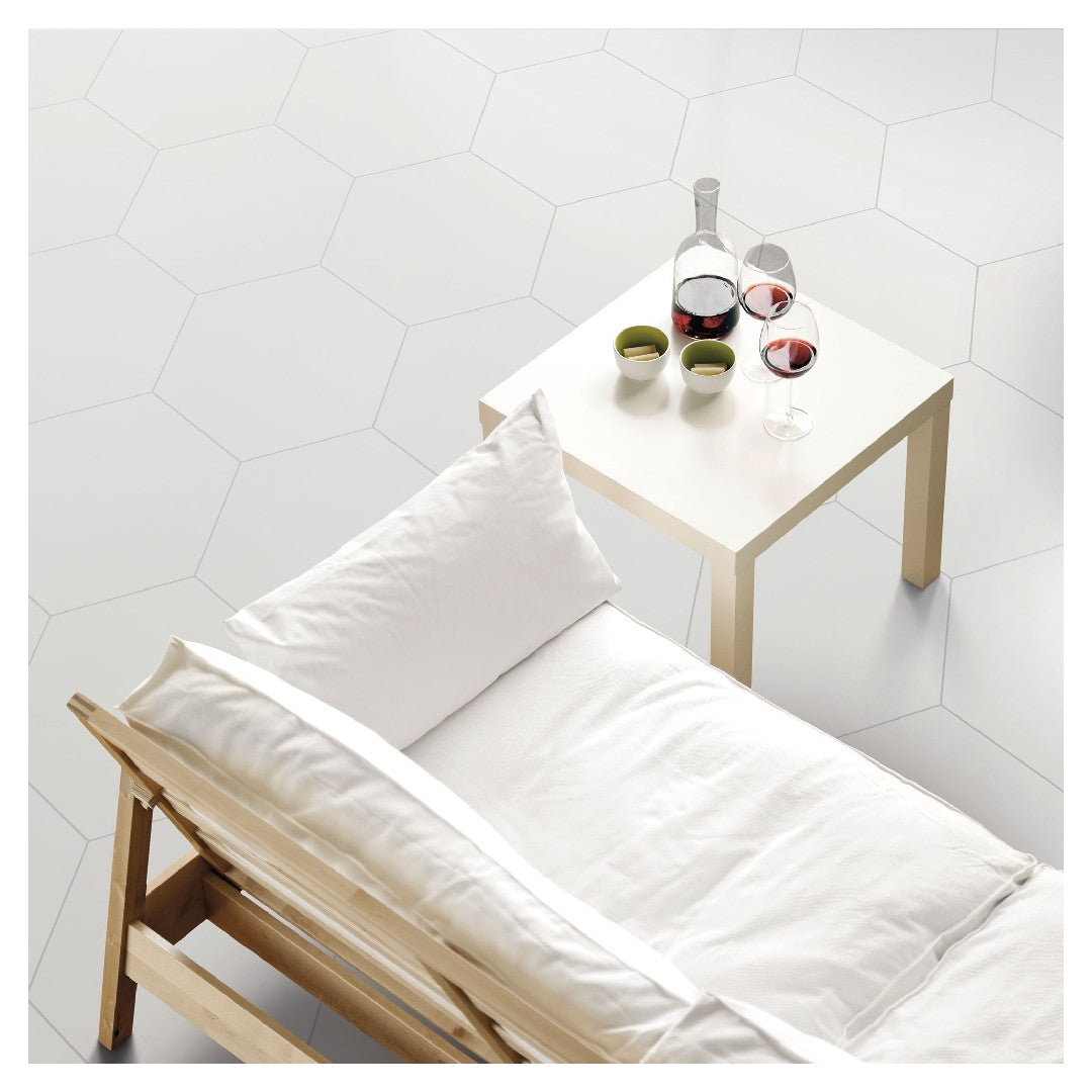 Daltile Bee Hive 20" x 24" Matte Porcelain Hexagon Floor Tile