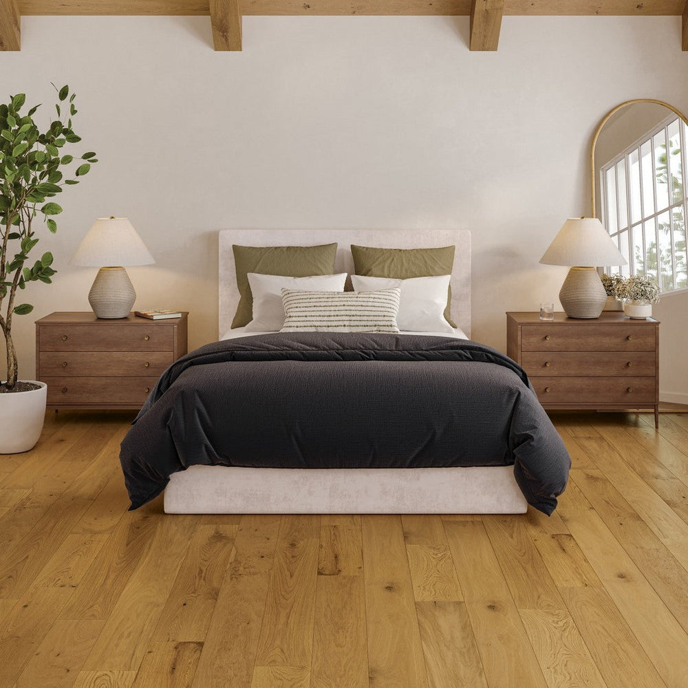 Bedrosians Laguna 9.5x87 engineered hardwood plank in Driftwood in stock at Flair Decos