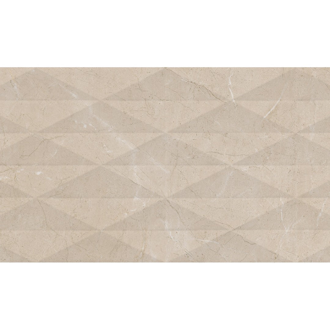 Daltile Perpetuo 12" x 24" Rectified Satin Ceramic Geometric Wall Tile