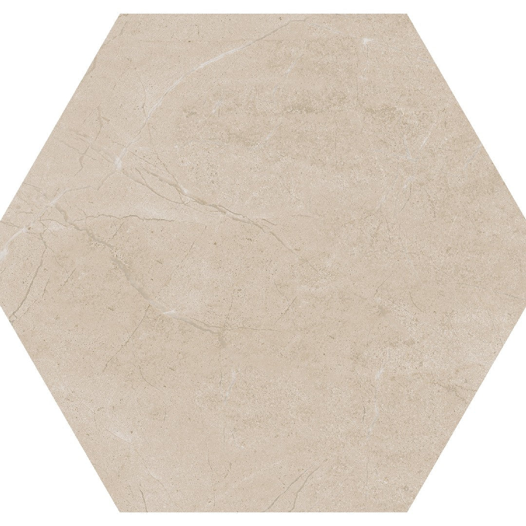 Daltile Perpetuo 8" x 8" Matte Porcelain Hexagon Floor Tile