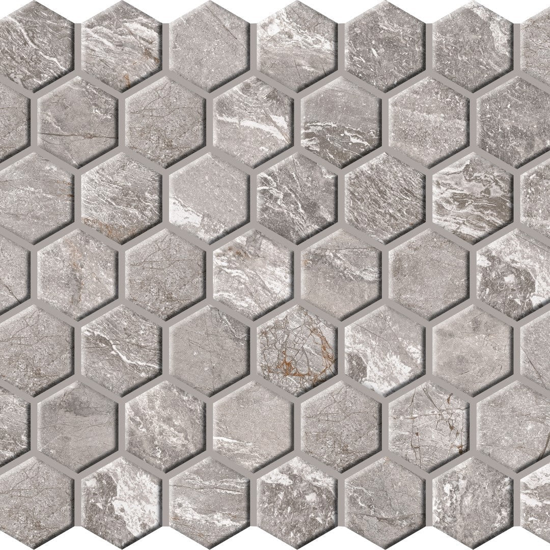 Daltile Perpetuo 10" x 12" Matte Porcelain 1.5" Hexagon Mosaic