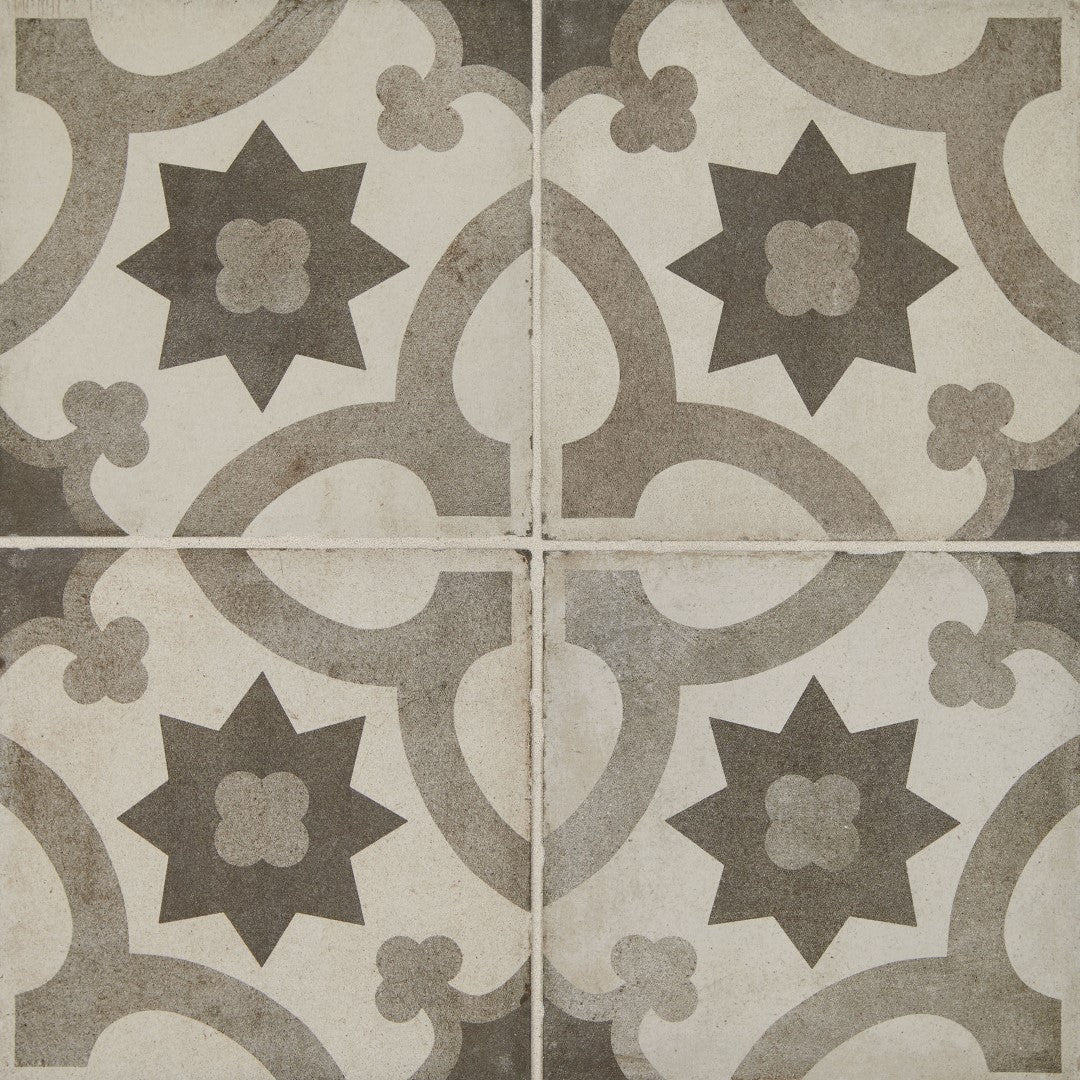 Daltile Quartetto 8" x 8" Matte Porcelain Sole Deco Floor Tile