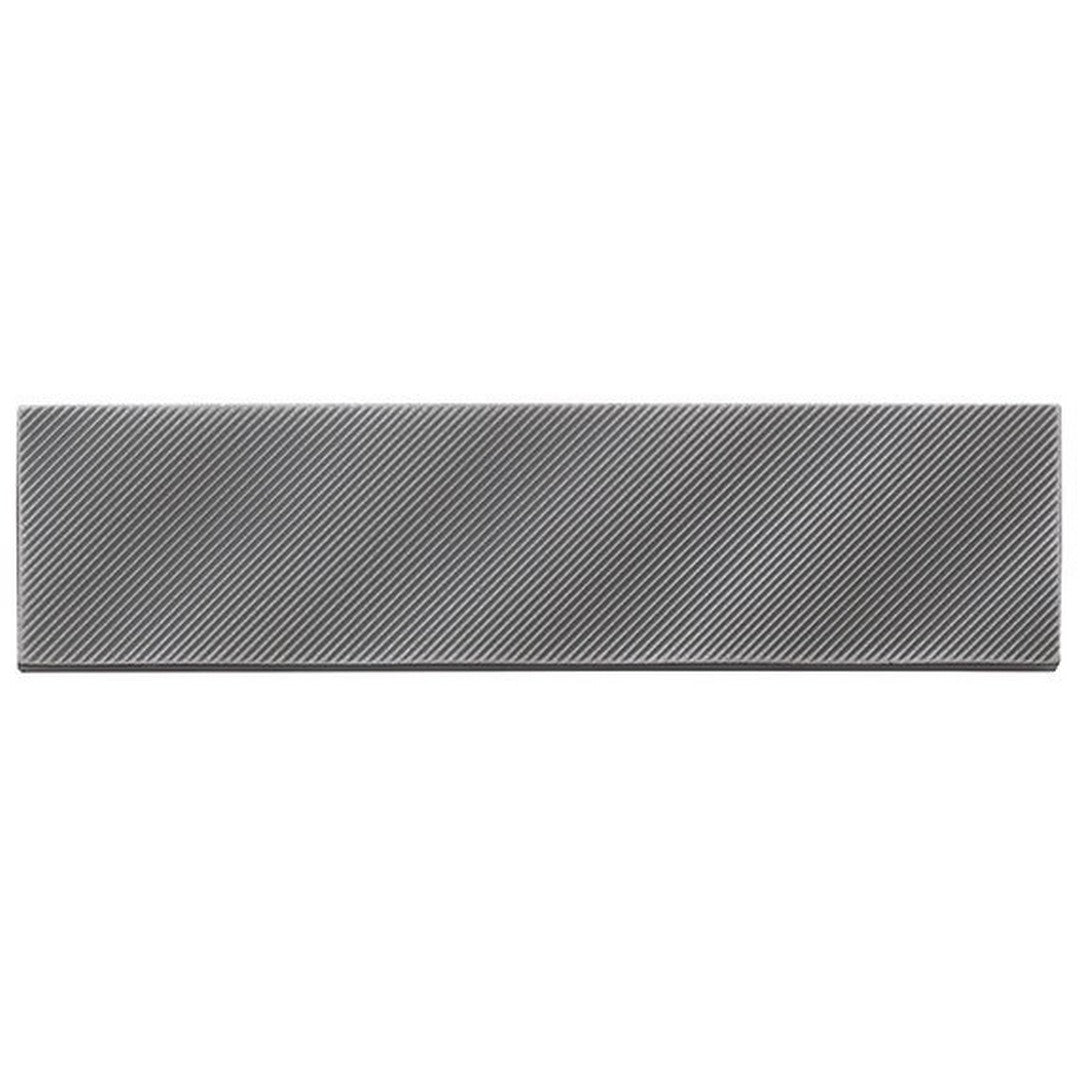 American Olean Refined Metals 2" x 8" Linear Wave Metal Wall Tile Gloss