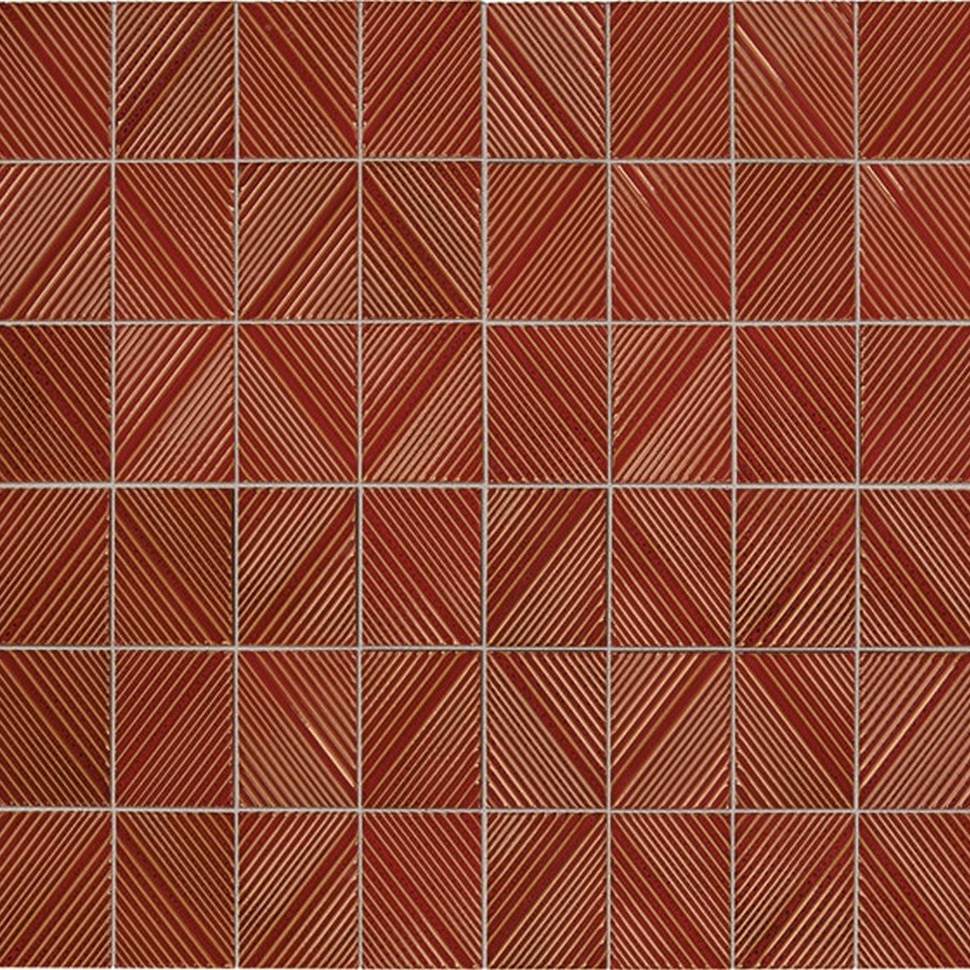 Daltile Revalia Remix 12" x 16" Glossy Ceramic 3x4" Structural Mosaic