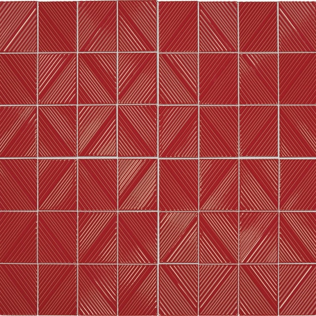 Daltile Revalia Remix 12" x 16" Glossy Ceramic 3x4" Structural Mosaic