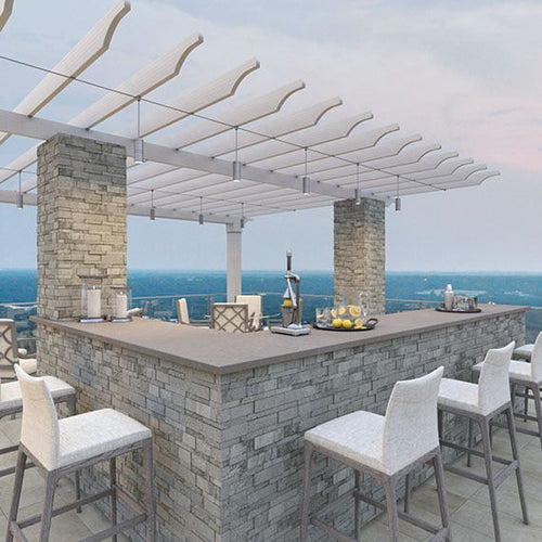 Daltile Slate 6x24 natural cleft stone tile available at Flair Decos.